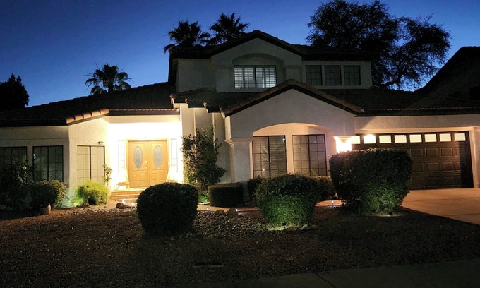 Arabian Crest House | 2 story house in North Scottsdale with pool