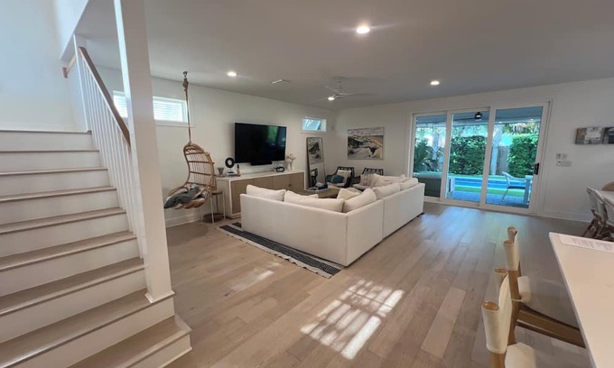 Neptune Beach House | Luxury house 1 block from Ocean - 1 month required