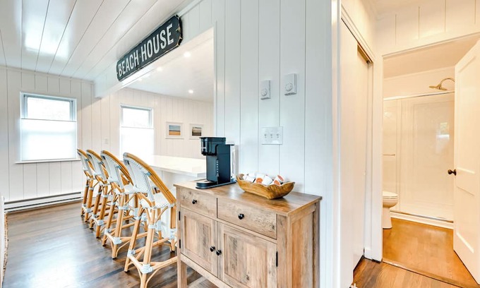 Westbrook Center House | Lovely Westbrook Home w/Patio - Walk to Beach!