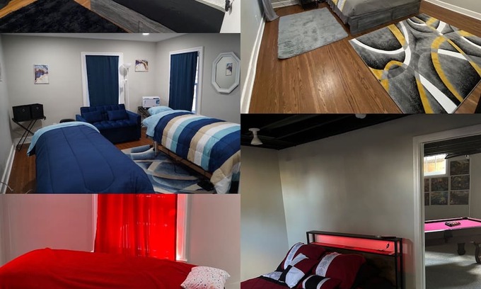Mapleton/Fall Creek House | B. Bliss Inn Indy’s Boutique Resort Spa with 3 Utopia Tables 4000 sq ft