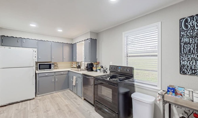 McKinney House | Dog-friendly home near downtown with patio, streaming, grill, W/D, fast WiFi, AC