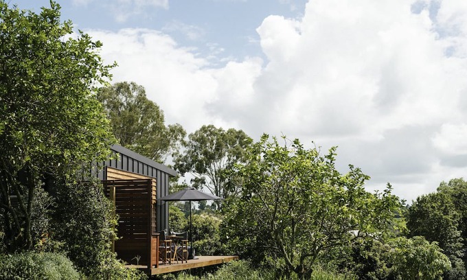 Clunes Cabin | The Nest. Tiny House with Byron Hinterland view!