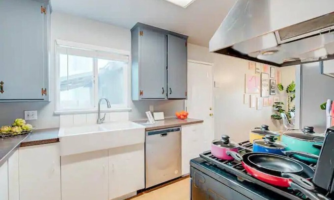Carmichael House | Colorful Retro Home 3Br 2BA