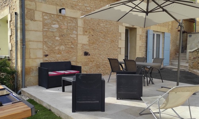 Le Buisson-de-Cadouin House | Dans la Vallée de la Dordogne à mi Chemin Entre Sarlat et Bergerac