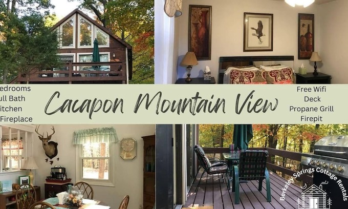 Berkeley Springs House | Cacapon Mountain View - Incredible View!