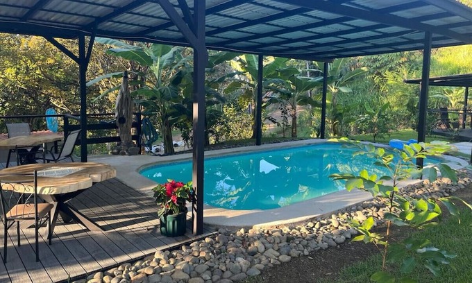 Uvita Cabin | Modern Jungle Cabana#9 - 4 Bedrooms with 2 King, 2 bunk beds and 2 bathrooms!