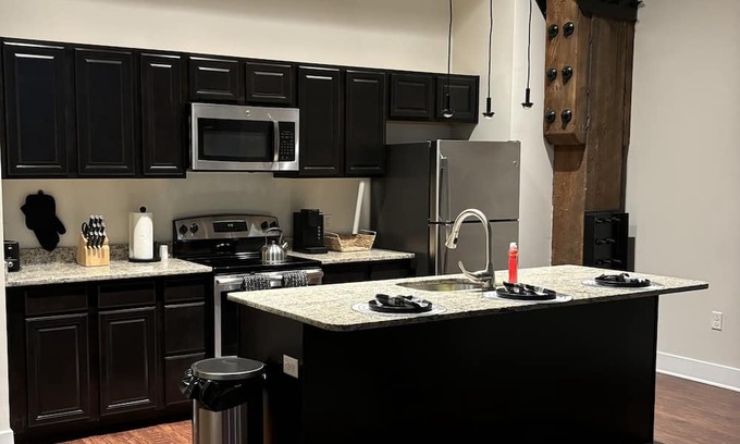 South Baltimore Apartment | Industrial Apartment in Downtown Baltimore - Free Parking!