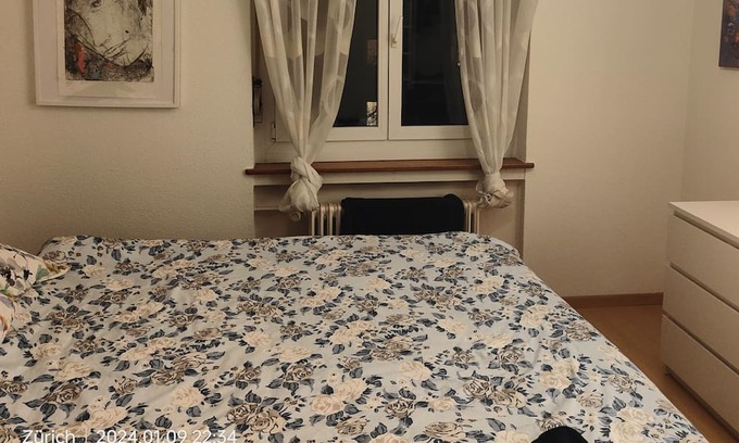 Wollishofen Apartment | Zurich 2 bedroom with balcony