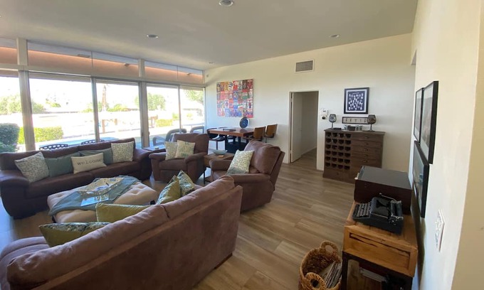 Palm Desert Condo | Desert Getaway- Spacious Condo with Views, Pool and Spa Nearby!