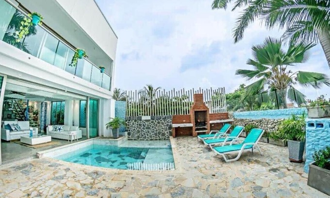 Zona Norte Apartment | w*| Cozy 4BR Home w/ Exclusive Pool n AC in CTG