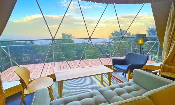 Futo Cabin | Izu Coco Dome Tent D 1 night with 2 meals and / Ito Shizuoka