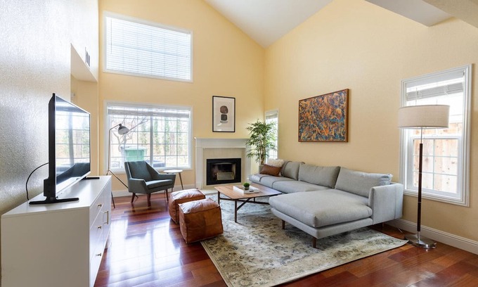 Berryessa House | Luxe San Jose 4BR w/ Balcony, nr Mall, Park & Groceries, by Blueground