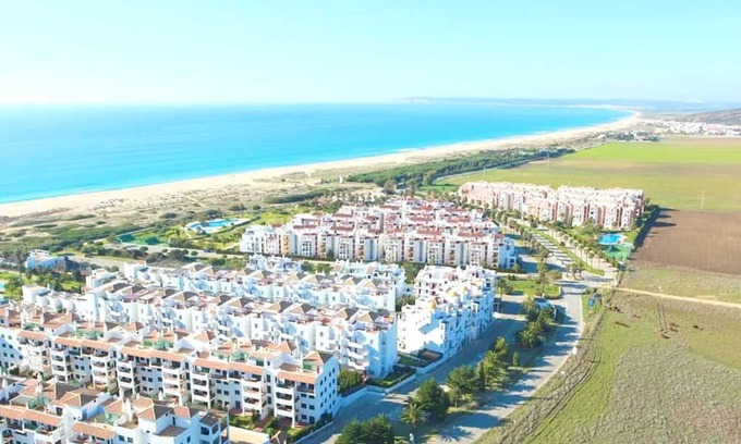 Atlanterra Apartment | Homerez - 150 m away from the beach! Apartement for 4 ppl. with shared pool