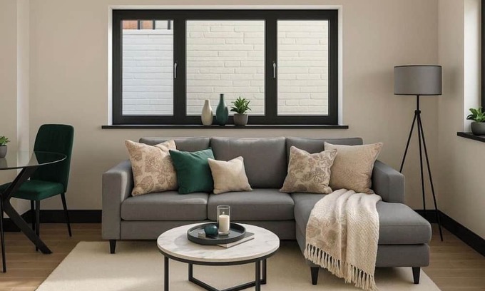 North Finchley Apartment | Luxury and Spacious 1BR Flat Sleeps 4 with Private Patio I Excellent Location