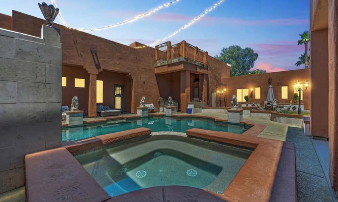 Glendale House | Glendale Villa w/Pool, Theater & Game Rooms