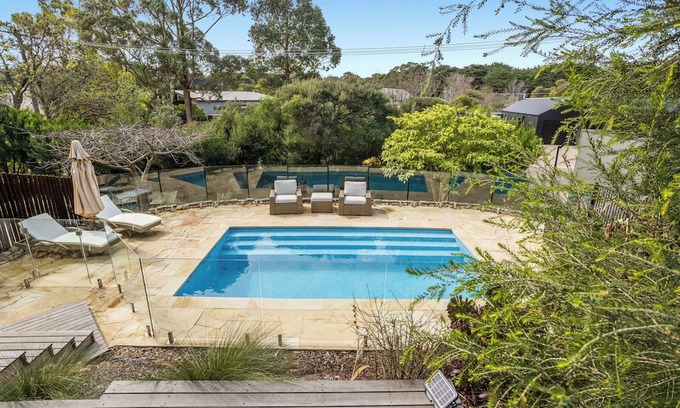 Cape Schanck House | AURORA OCEANSIDE, HEATED POOL, INDULGENT ENTERTAINERS ESCAPE, CAPE SCHANK