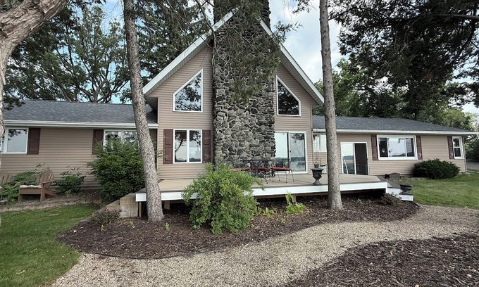 Clear Lake House | Lake Home on the Peninsula with stunning 360 degree views.