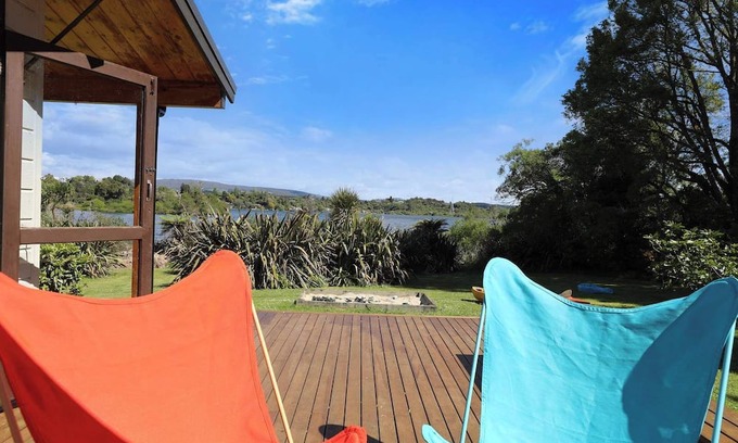 Okere Falls House | A Lakeside Story - Lakefront at Okere Falls
