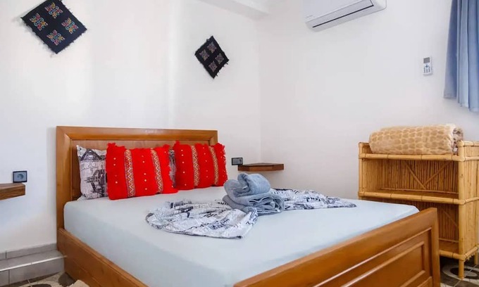 Agadir Apartment | Bluerina - Private Studio and balcony And Breakfast Included