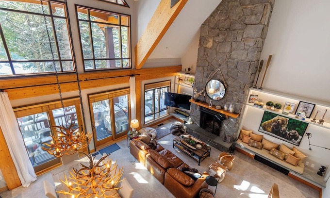 Upper Village Ski Chalet | Luxury and True Ski In/Out with Private Hot Tub