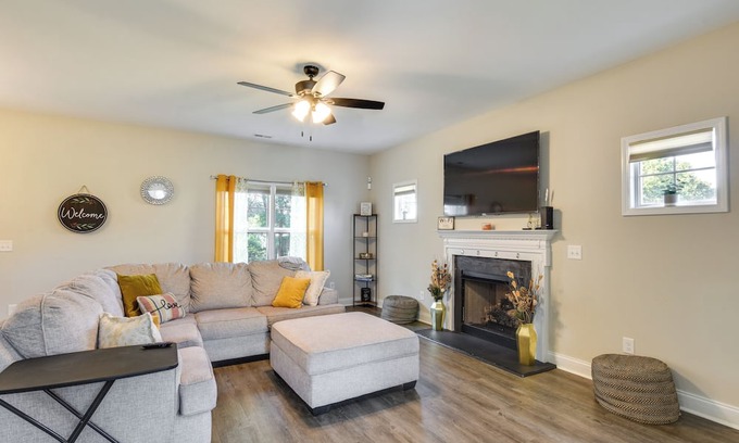 Spring Lake House | 11 Mi to Fort Bragg: Family Home w/Patio!