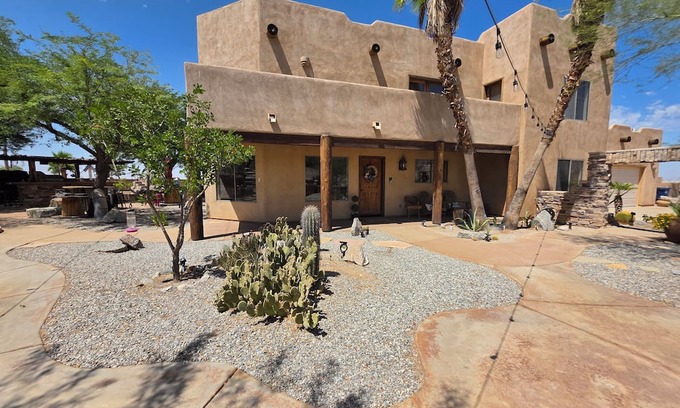 Fortuna Foothills House | Cool down in this desert oasis Pool home, with mountain views.