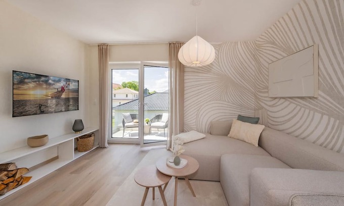 Ueckeritz Apartment | Cozy vacation home "Domizil zum Lerchengrund 06" in Ückeritz near the beach