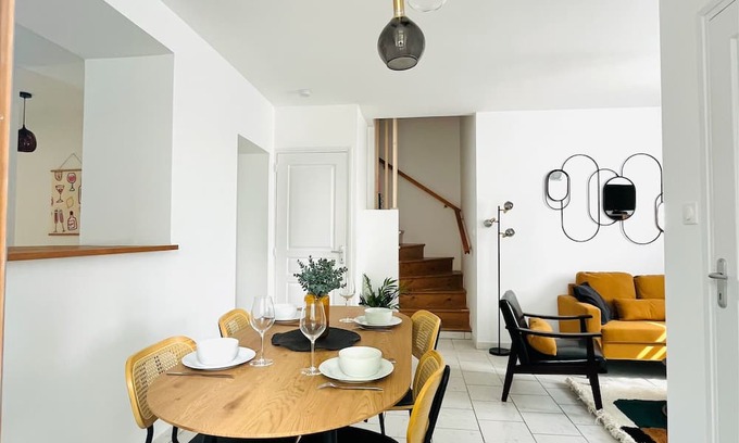 Cambrai House | Fantastic 2-bedroom house with WiFi in Cambrai