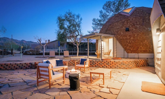 Panorama Heights House | Fire Pit - Spa - Near JTNP - Twin Domes in the Dez